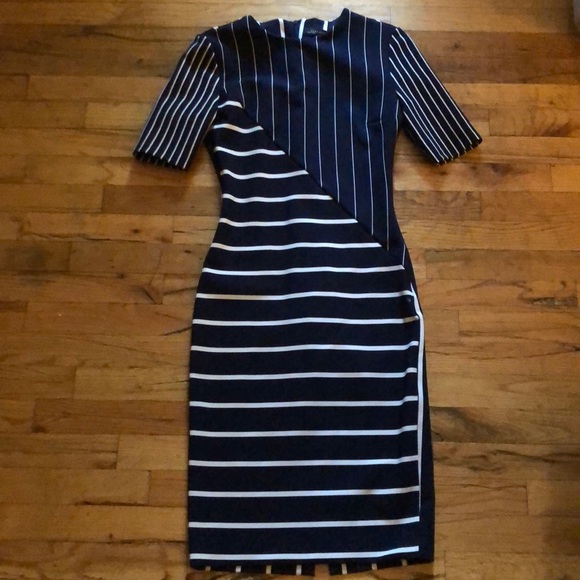 Zara Dresses & Skirts - Brand new navy striped Zara dress